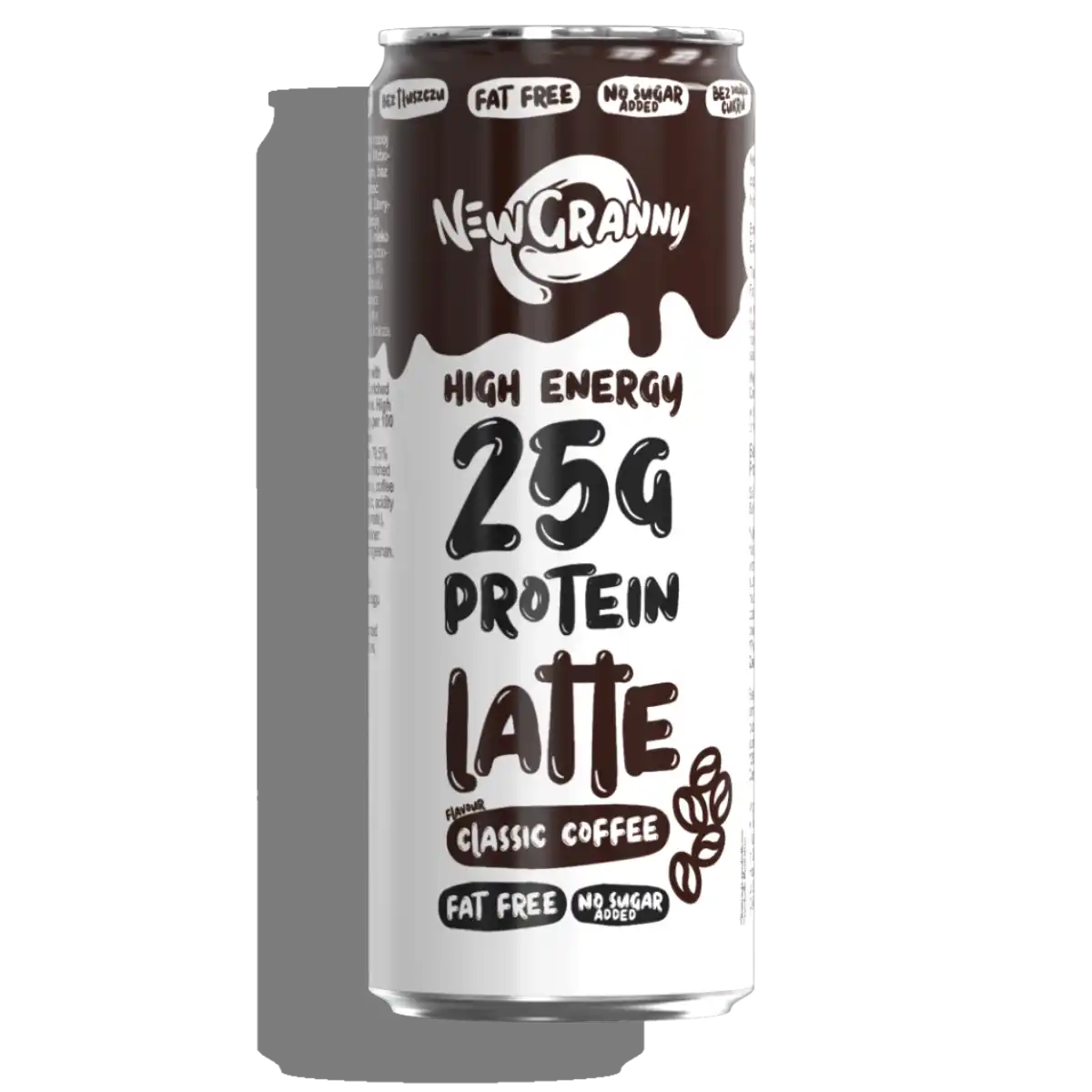 NewGranny Protein Latte – kawa proteinowa w puszce 250 ml, 25 g białka