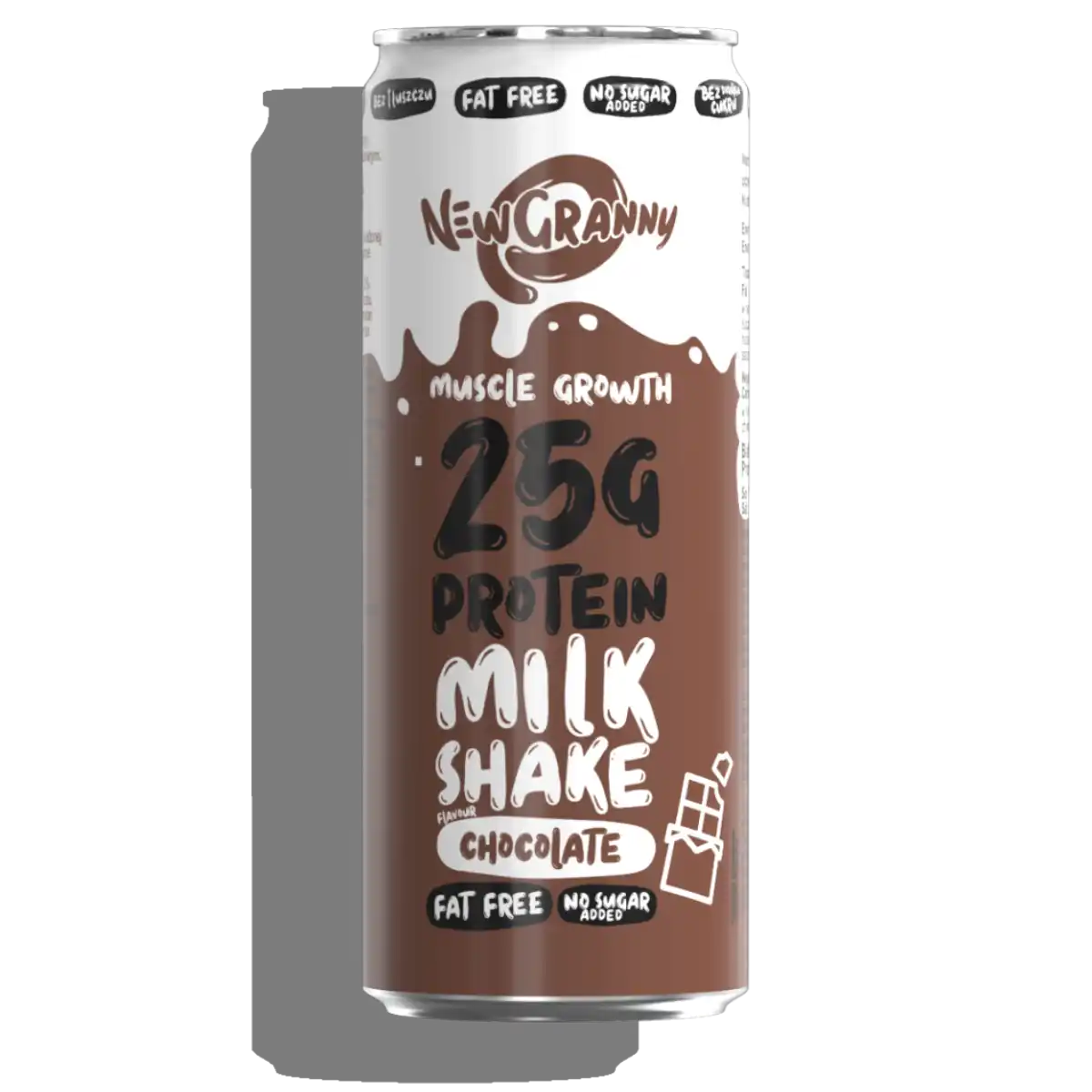 NewGranny Protein MilkShake 25g Chocolate 6-pack